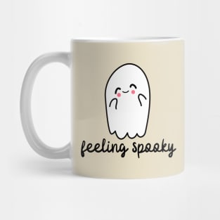 Feeling Spooky Cute Ghost Halloween Party Costume Mug